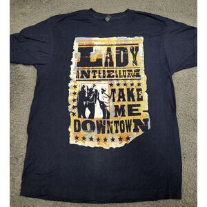Lady Antebellum t-shirt Take‎ me downtown tour size Large black